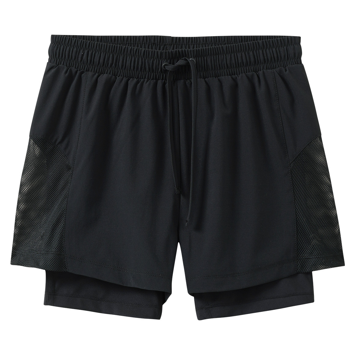 Sportshort voor meisjes in 2-in-1-stijl