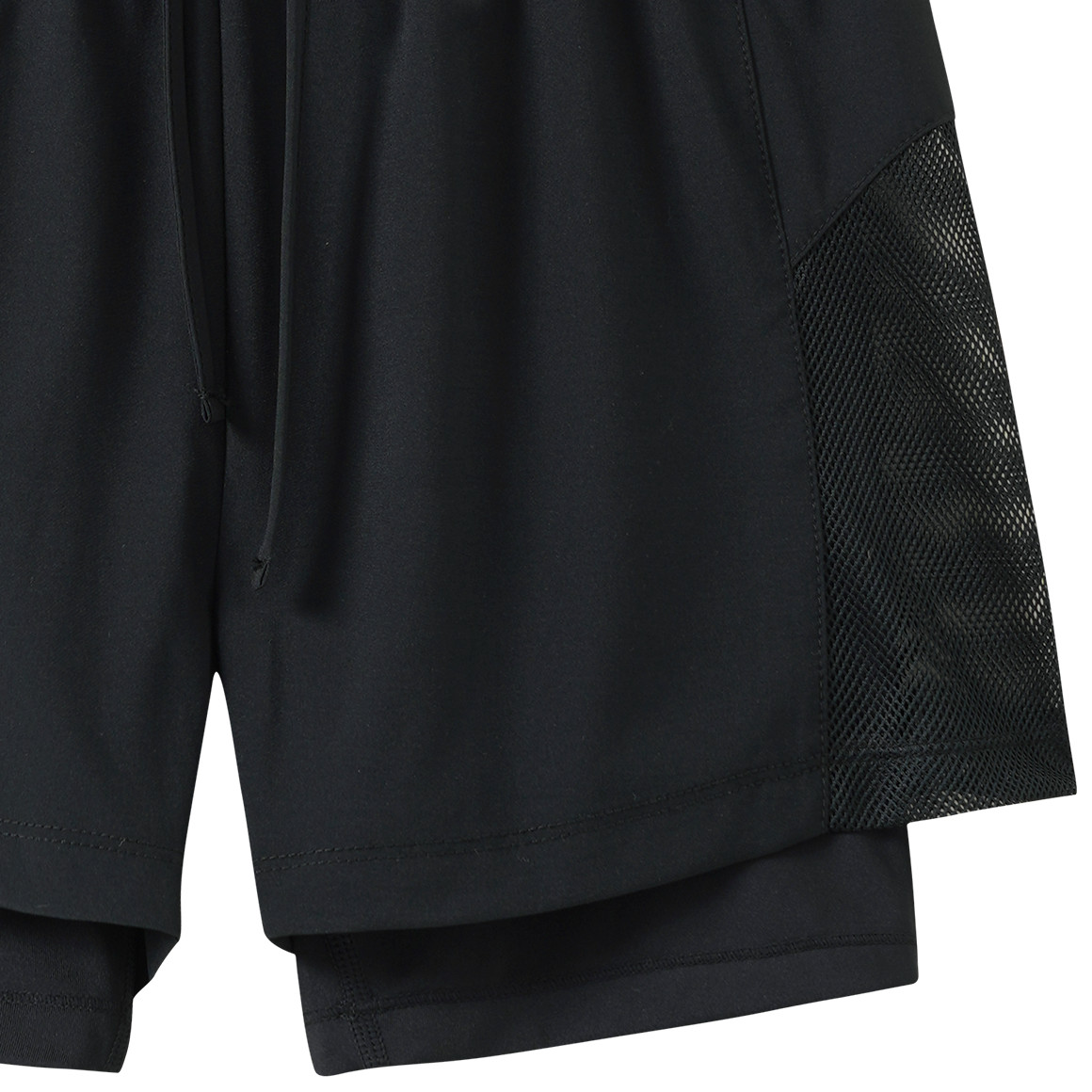 Sportshort voor meisjes in 2-in-1-stijl