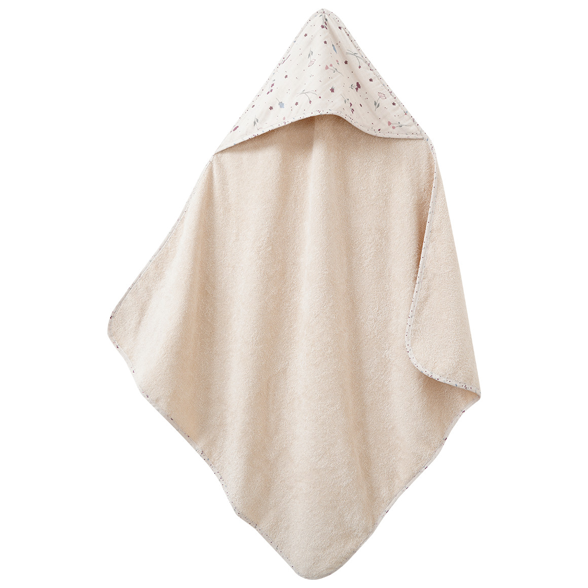 Kapuzentuch mit Musselin-Detail