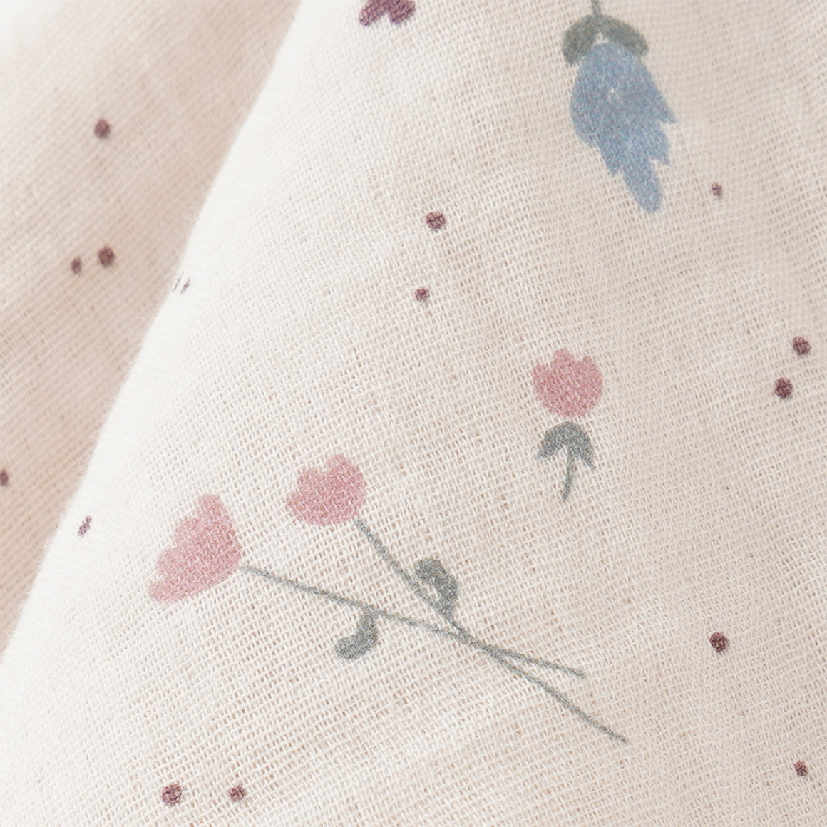 Kapuzentuch mit Musselin-Detail