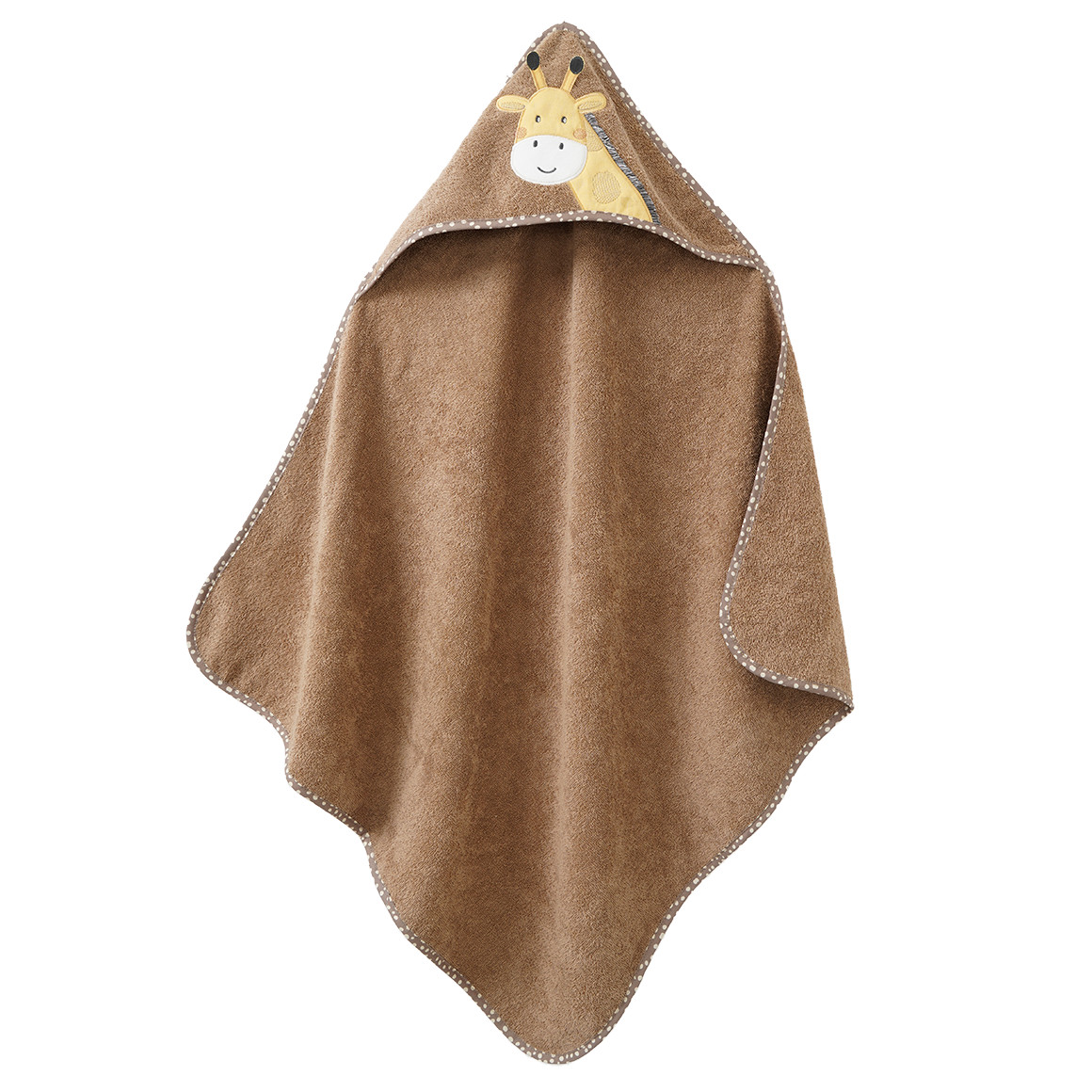 Kapuzentuch mit Giraffen-Applikation