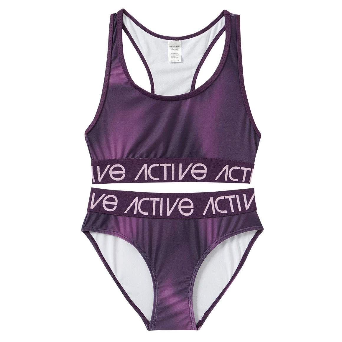 Mädchen Bikini im sportlichen Stil