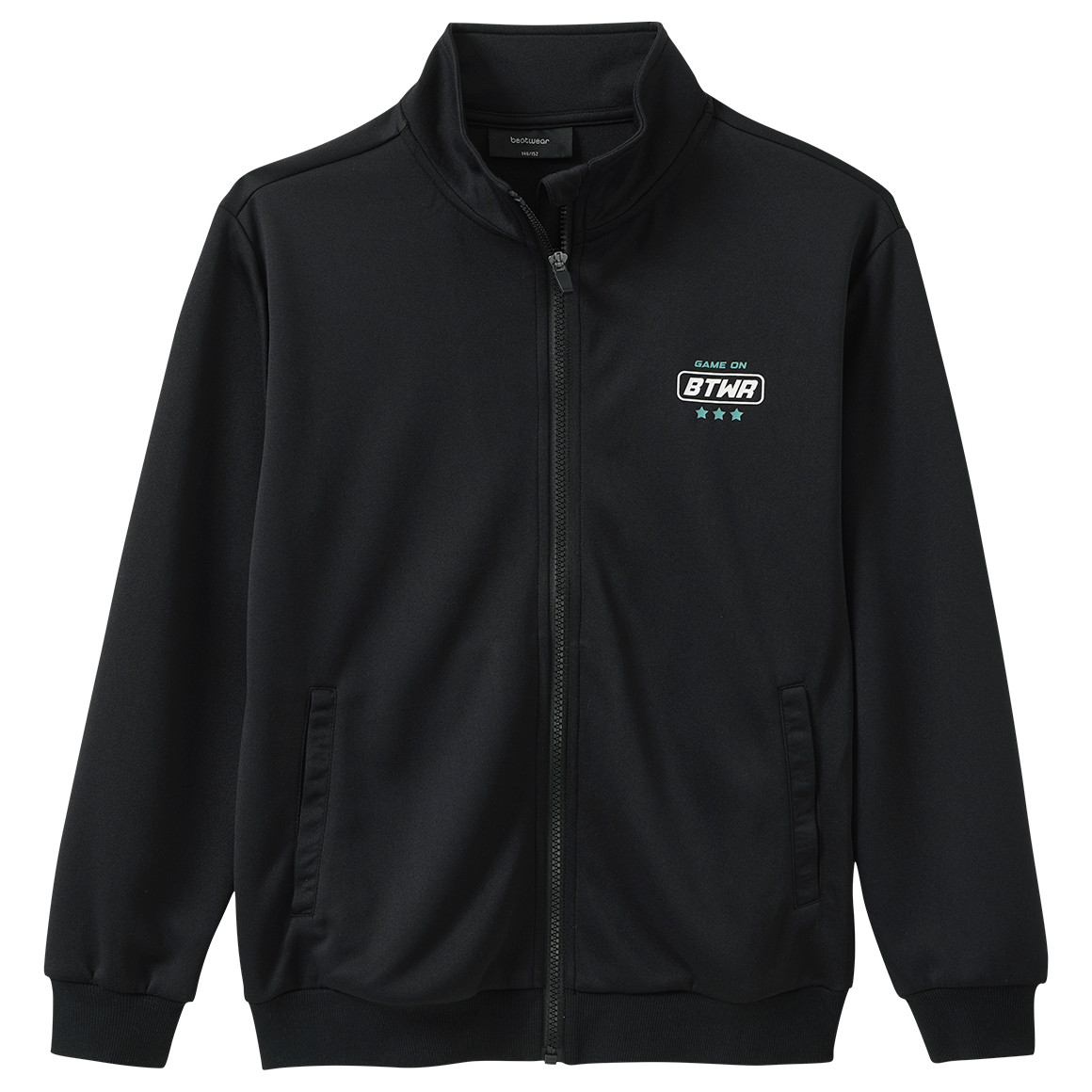 Jungen Sportjacke mit Stehkragen