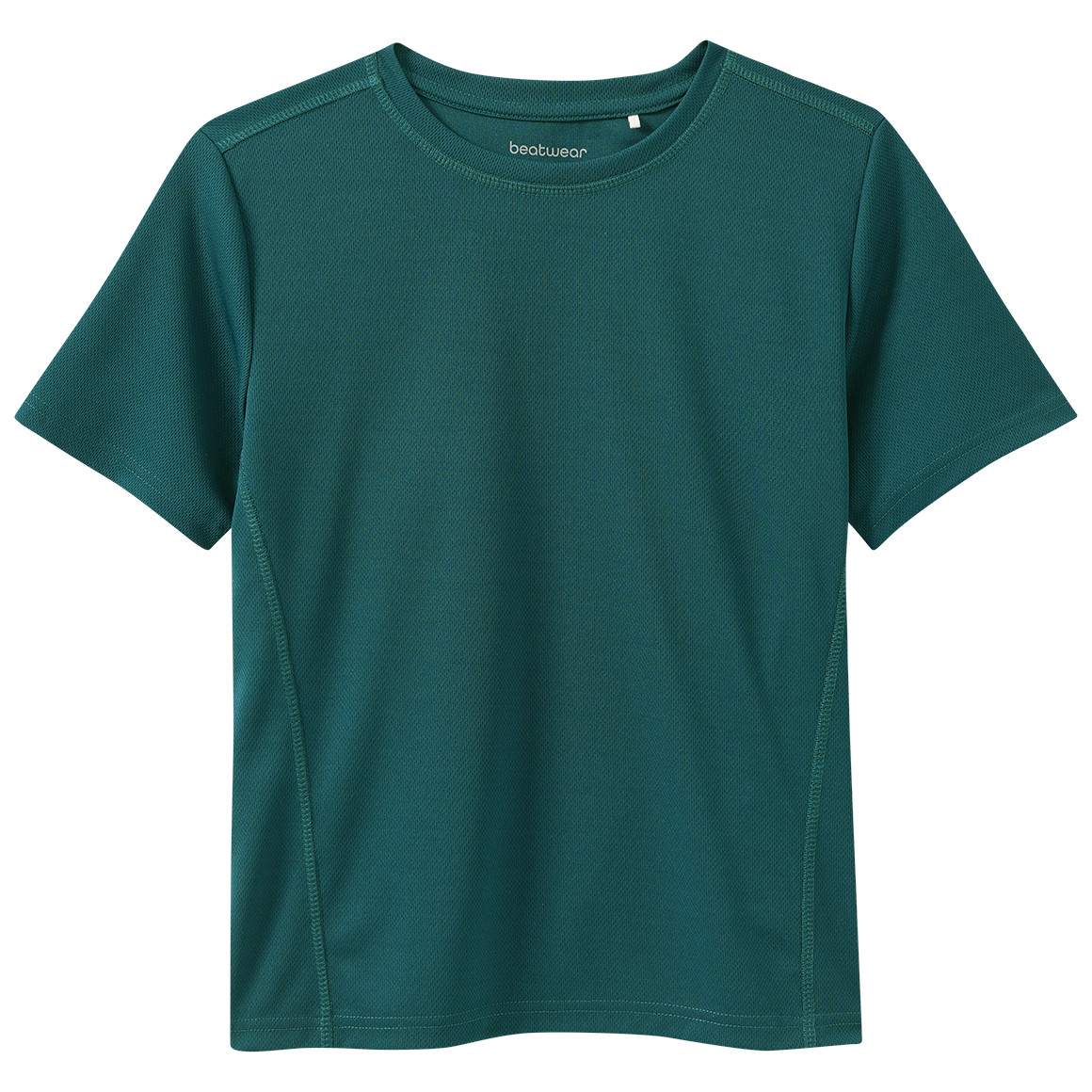 Jungen Sport-T-Shirt unifarben