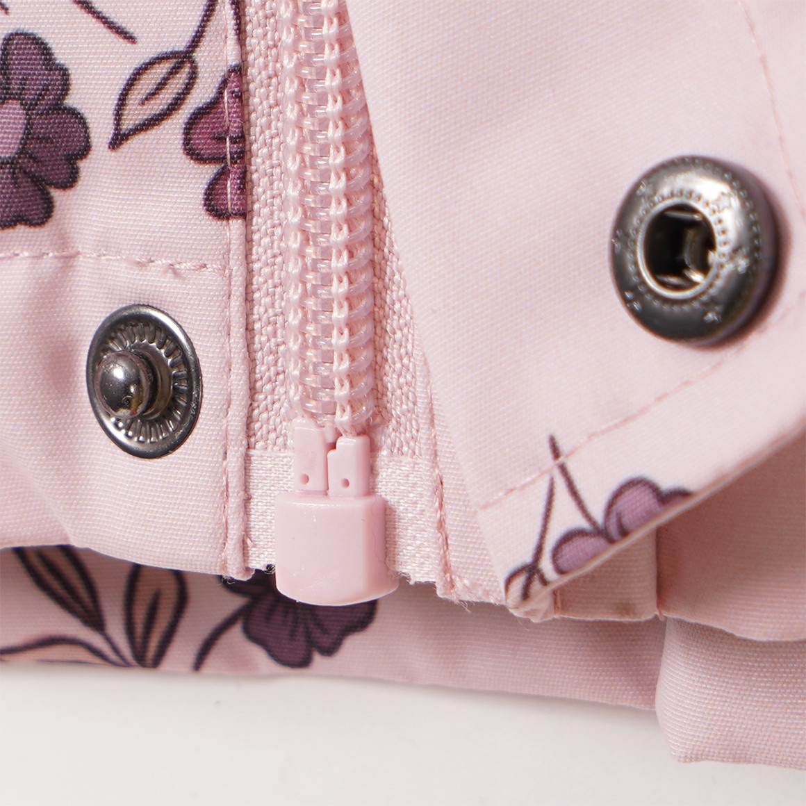 Mädchen Regenjacke mit Blümchen