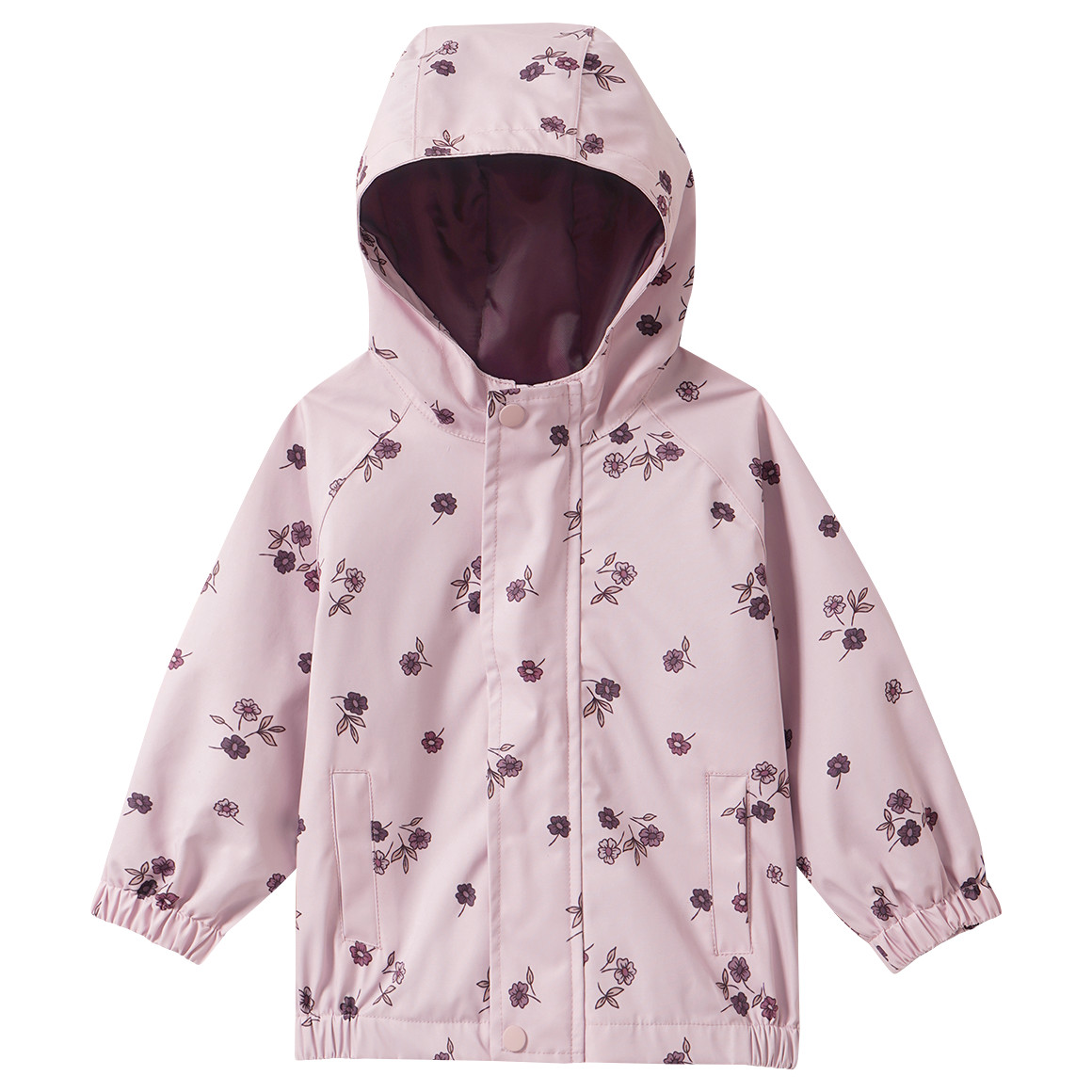 Baby Regenjacke mit Blümchen