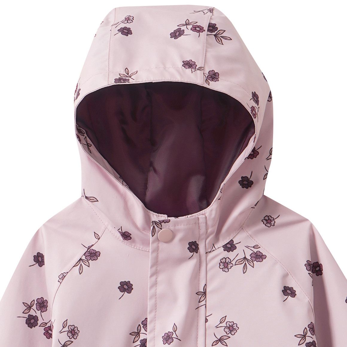 Baby Regenjacke mit Blümchen
