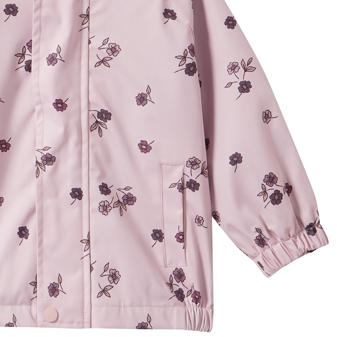 Baby Regenjacke mit Blümchen