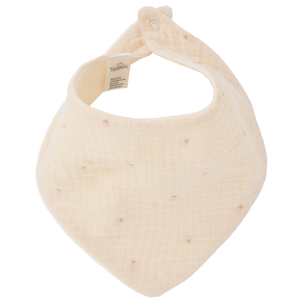 Baby Musselin-Bandana mit Frottee-Innenseite