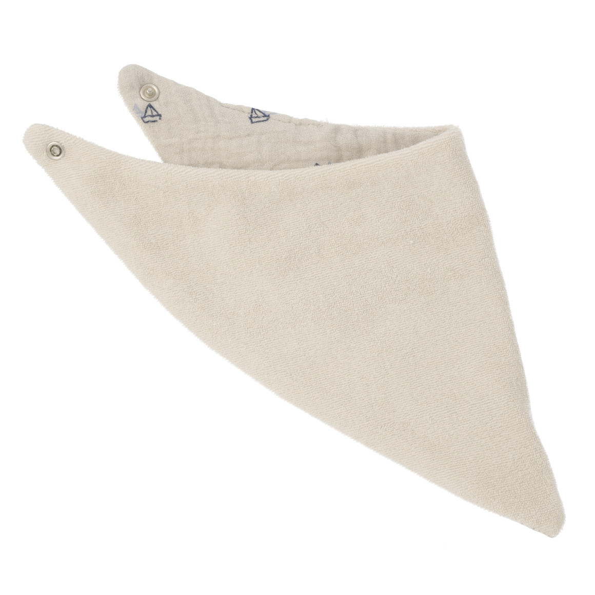 Baby Musselin-Bandana mit Frottee-Innenseite