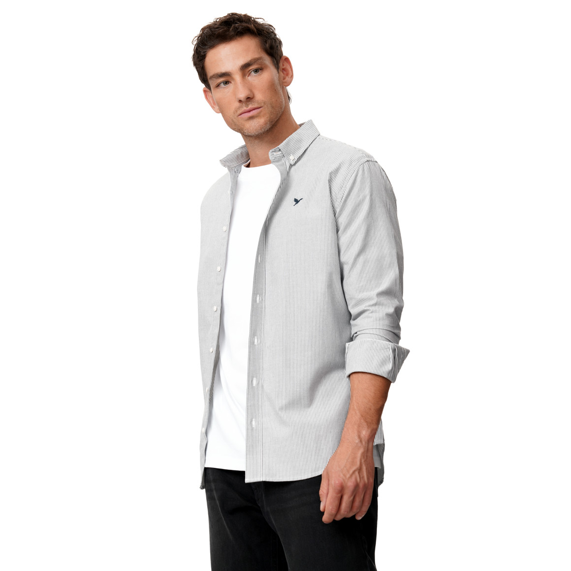 Herren Hemd mit Button-down-Kragen