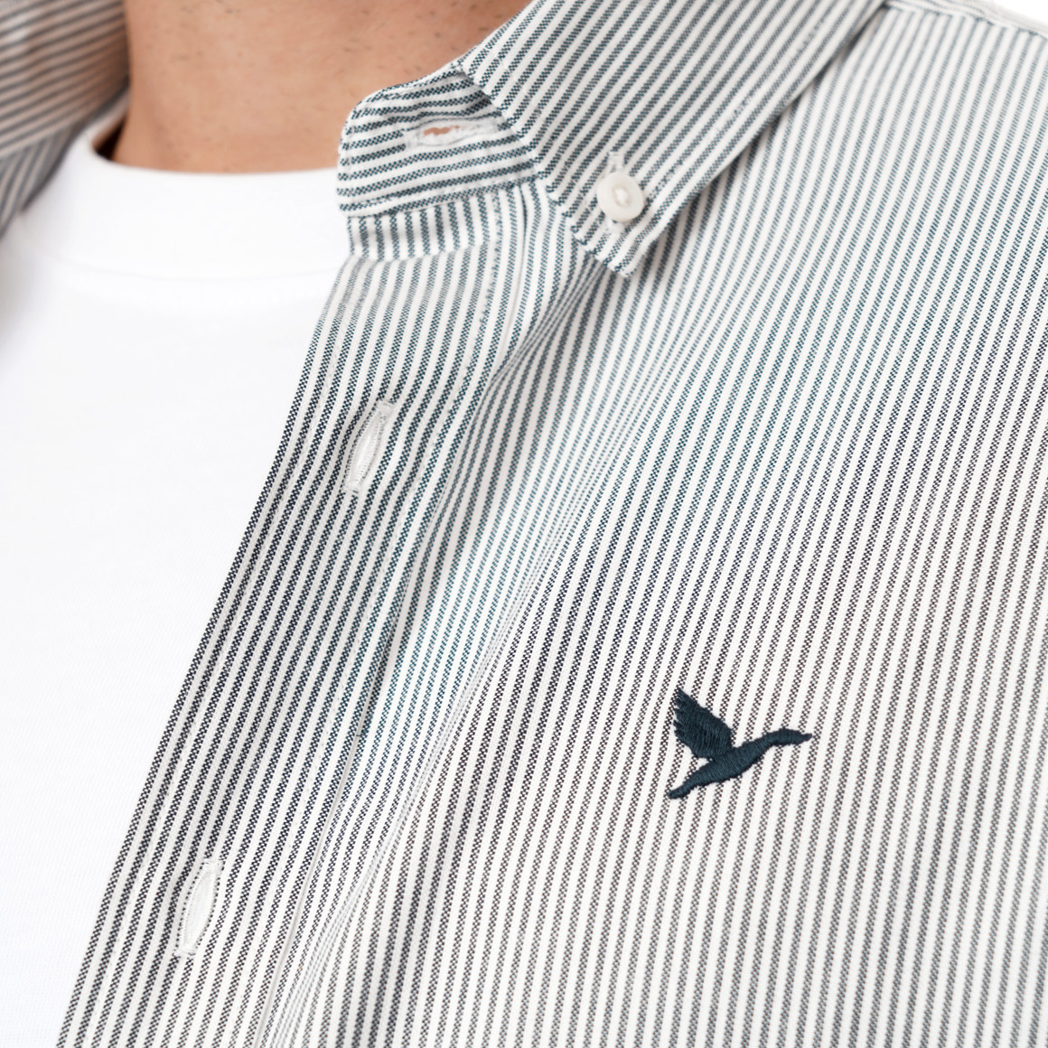 Herren Hemd mit Button-down-Kragen