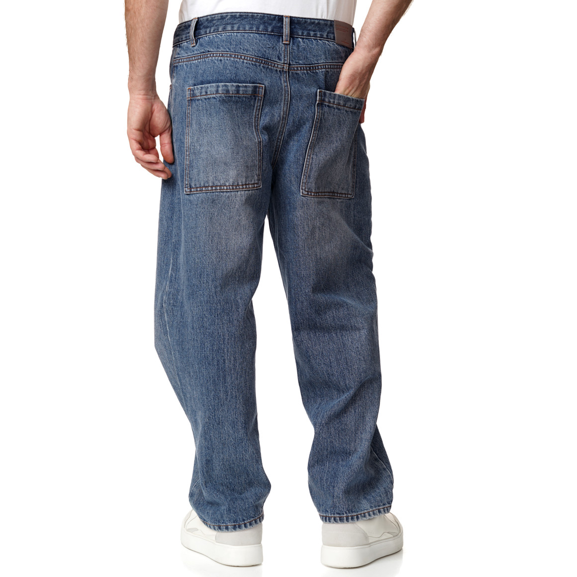 Herren Straight-Jeans im 5-Pocket-Style