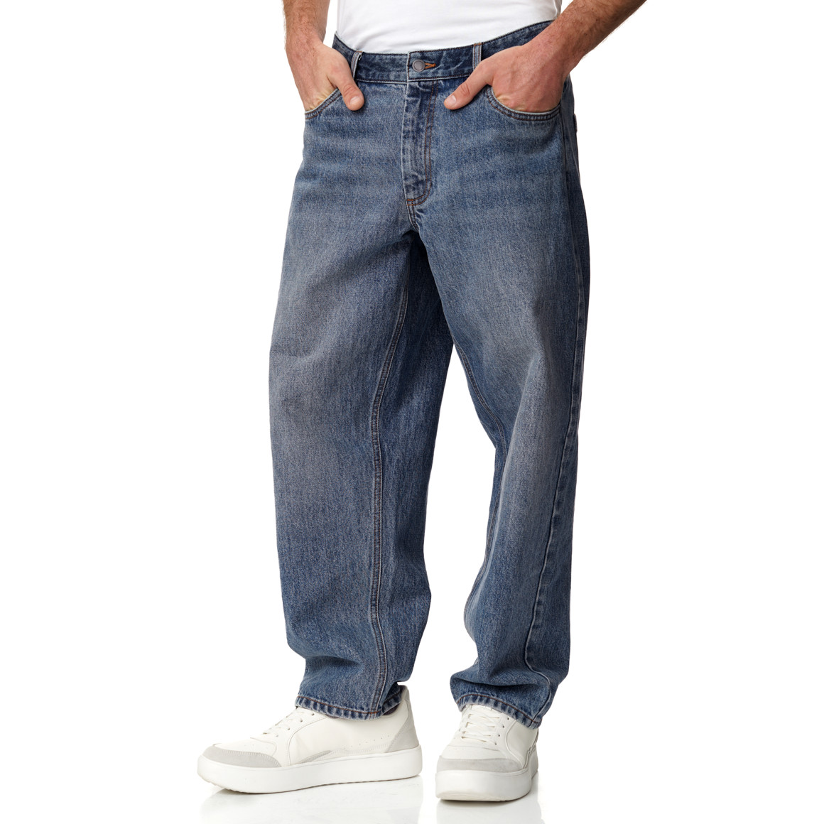 Herren Straight-Jeans im 5-Pocket-Style