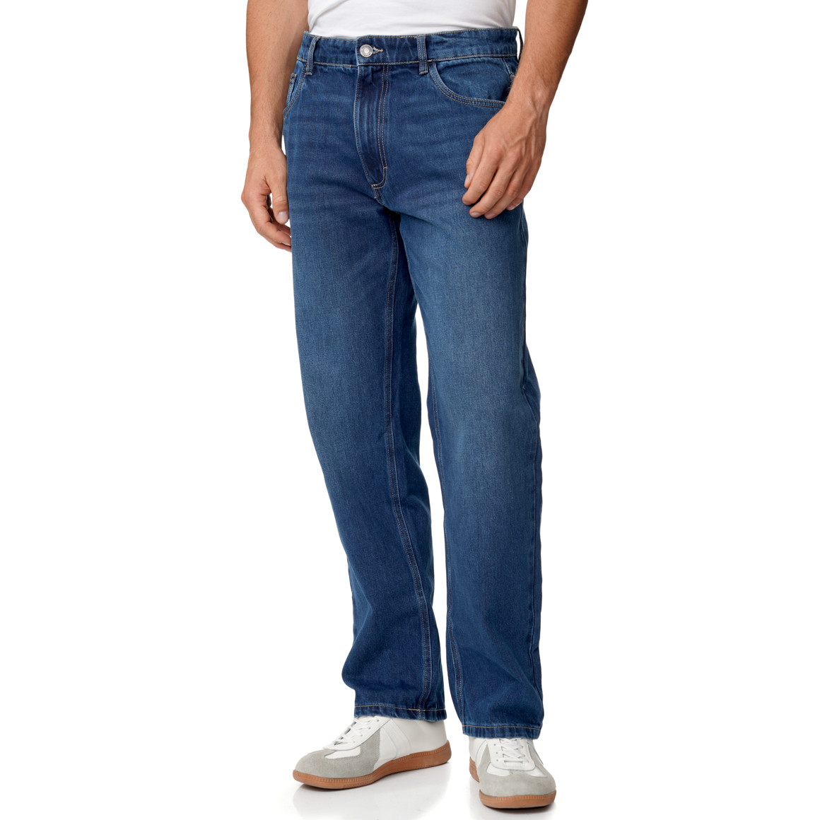 Herren Straight-Jeans im 5-Pocket-Style