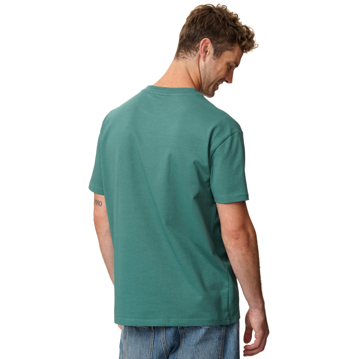 Herren T-Shirt unifarben