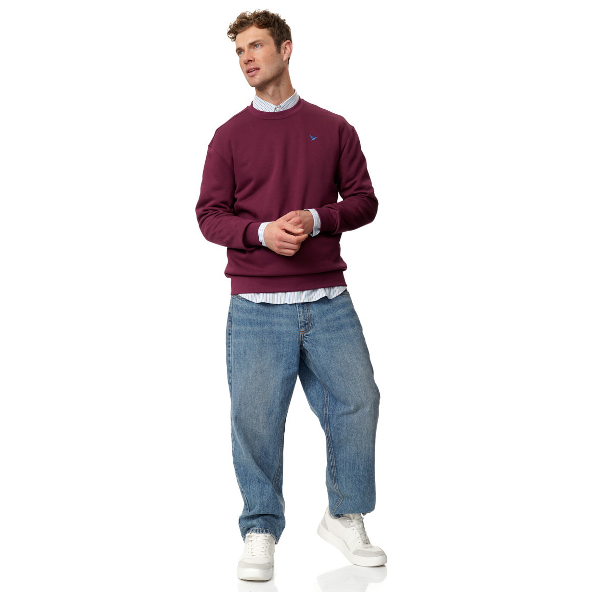 Herren Sweatshirt mit Backprint