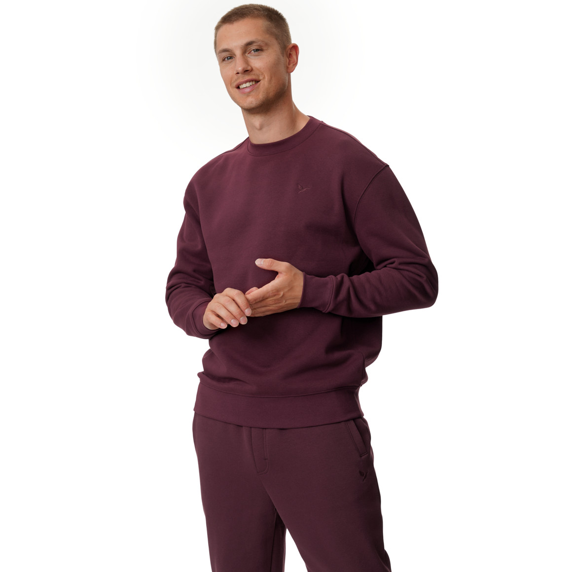 Heren-sweatshirt van biologisch katoen