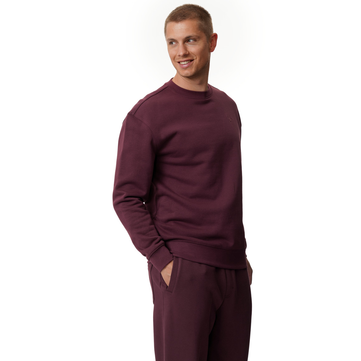 Heren-sweatshirt van biologisch katoen