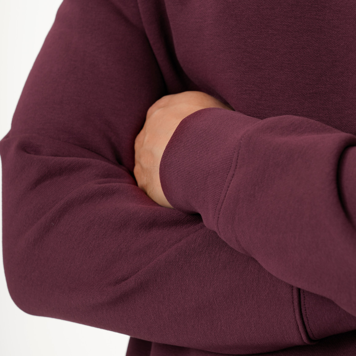 Heren-sweatshirt van biologisch katoen