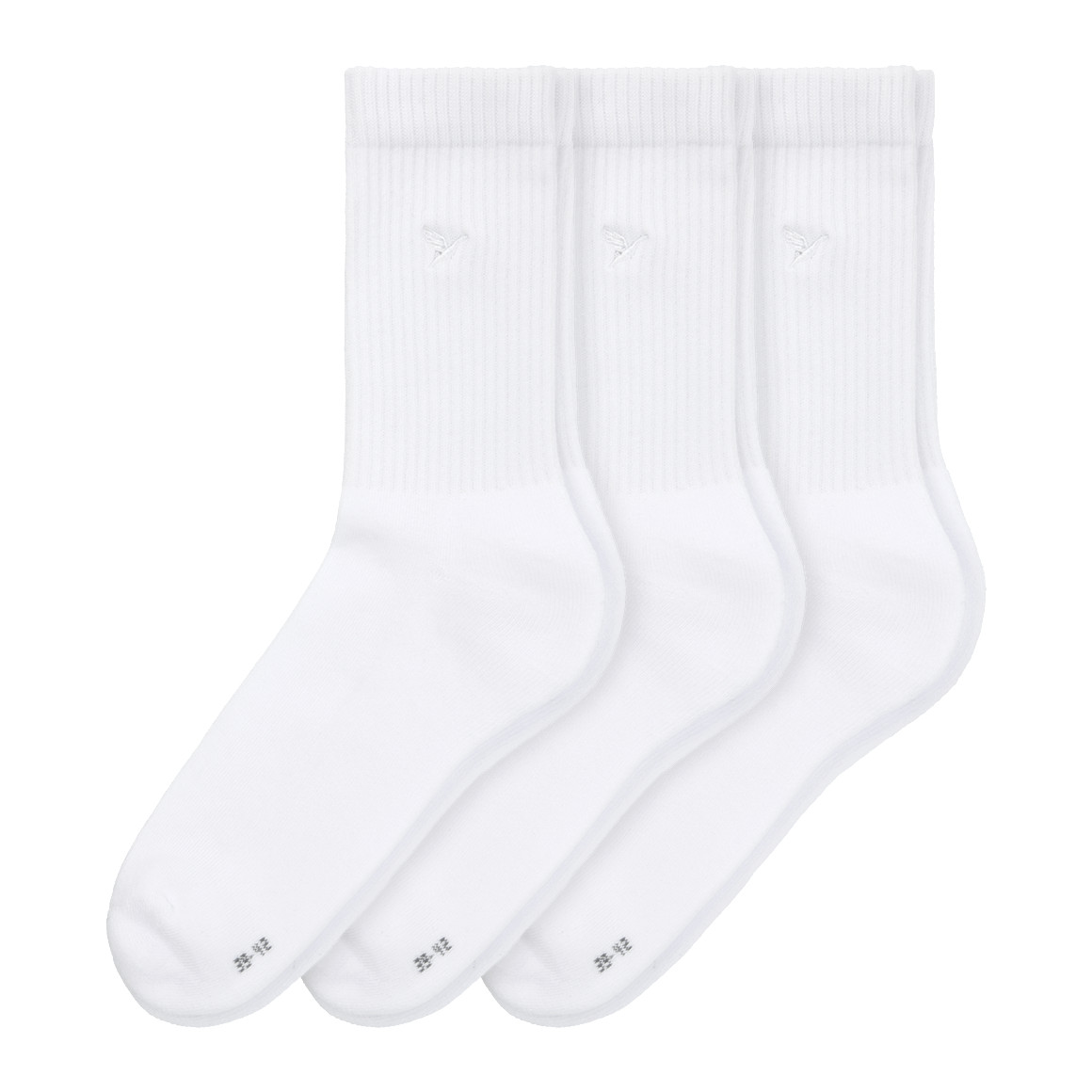 3 Paar Herren Tennissocken mit Stickerei