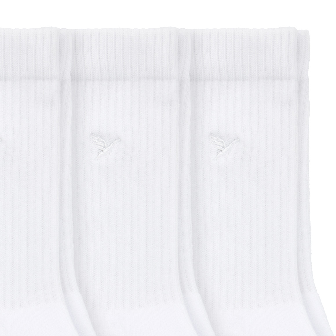3 Paar Herren Tennissocken mit Stickerei