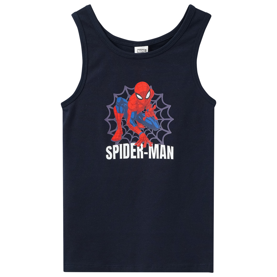 2 MARVEL Spider-Man-onderhemden met prints