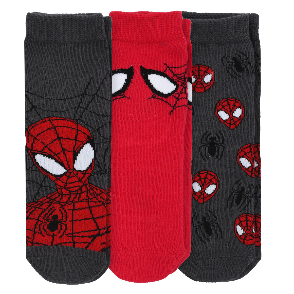 3 Paar MARVEL Spider-Man Socken im Set