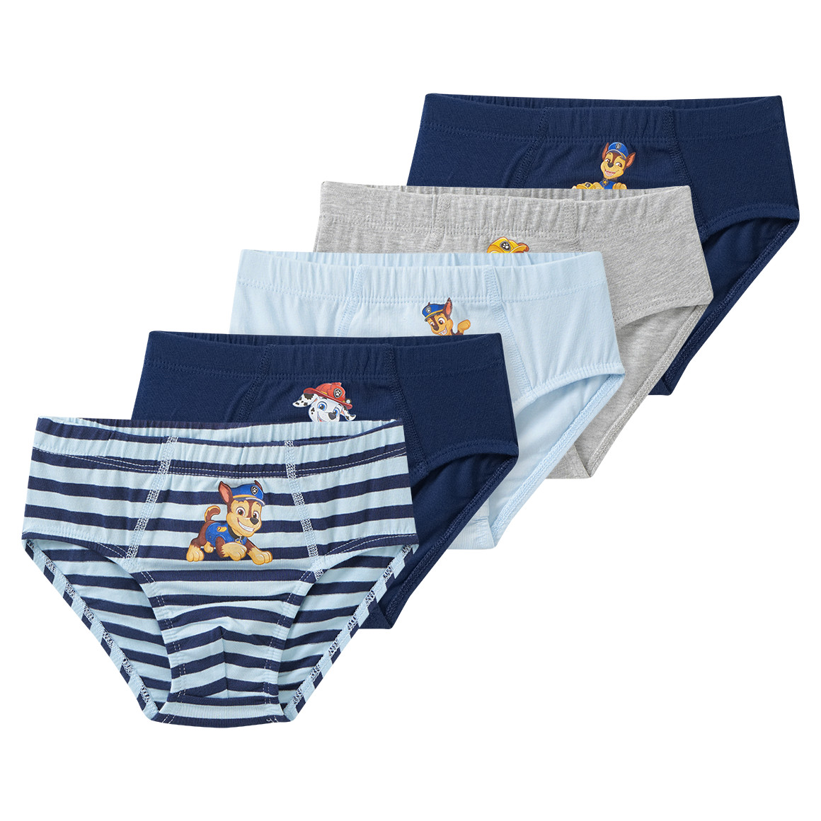 5 PAW Patrol Slips mit Prints