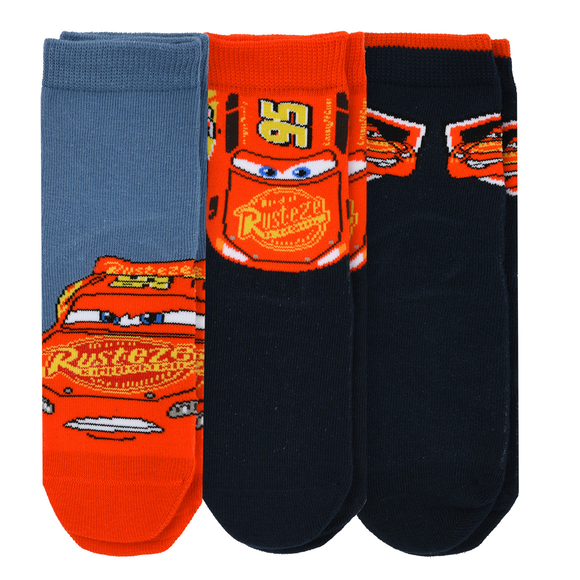 3 Paar Disney/Pixar Cars Socken im Set