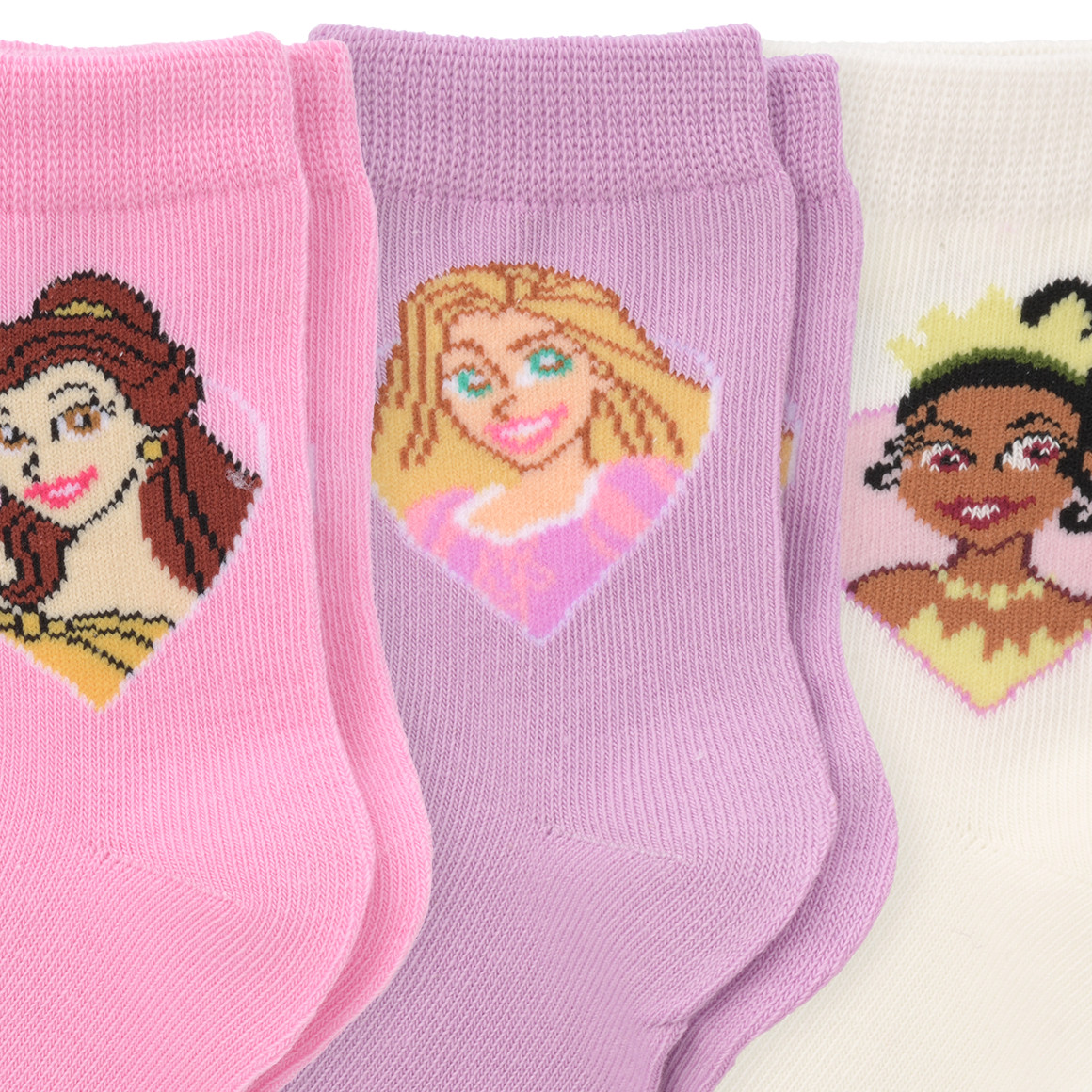3 Paar Disney Prinzessin Socken