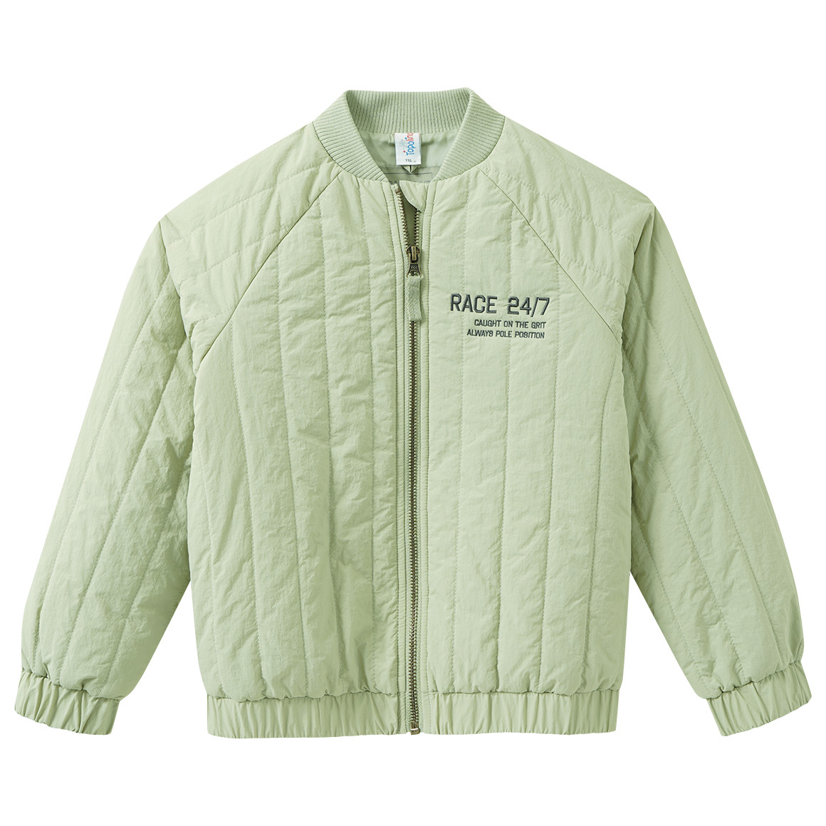 Jungen Steppjacke mit Stickerei