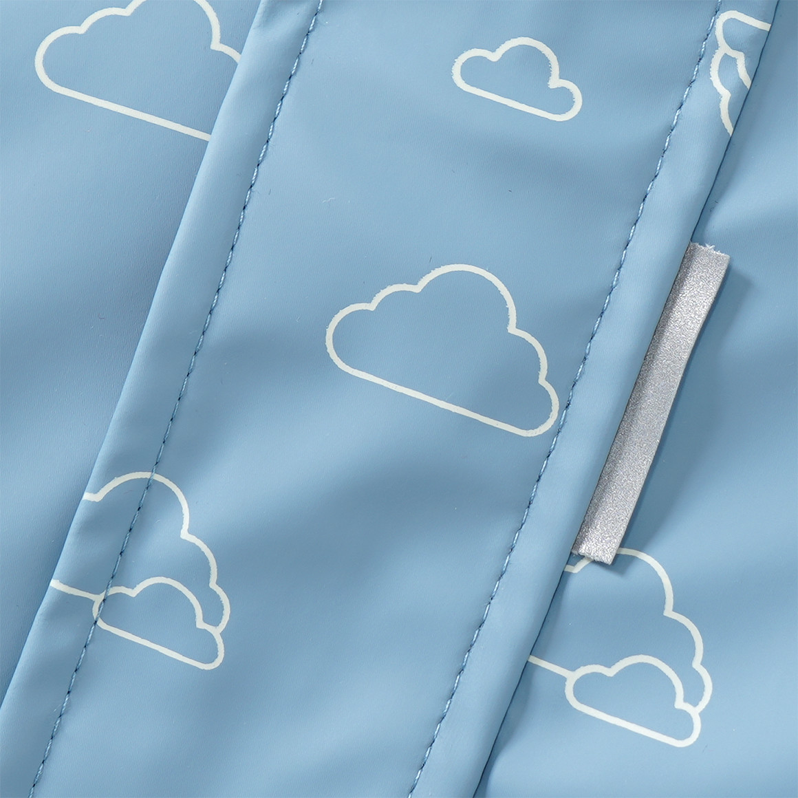 Jungen Regenjacke mit Wolken-Allover