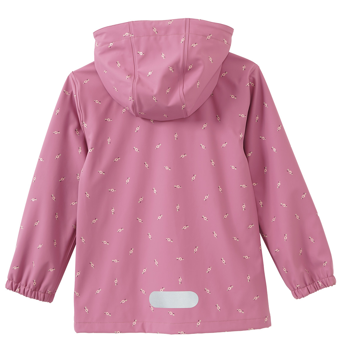 Mädchen Regenjacke mit Blümchen