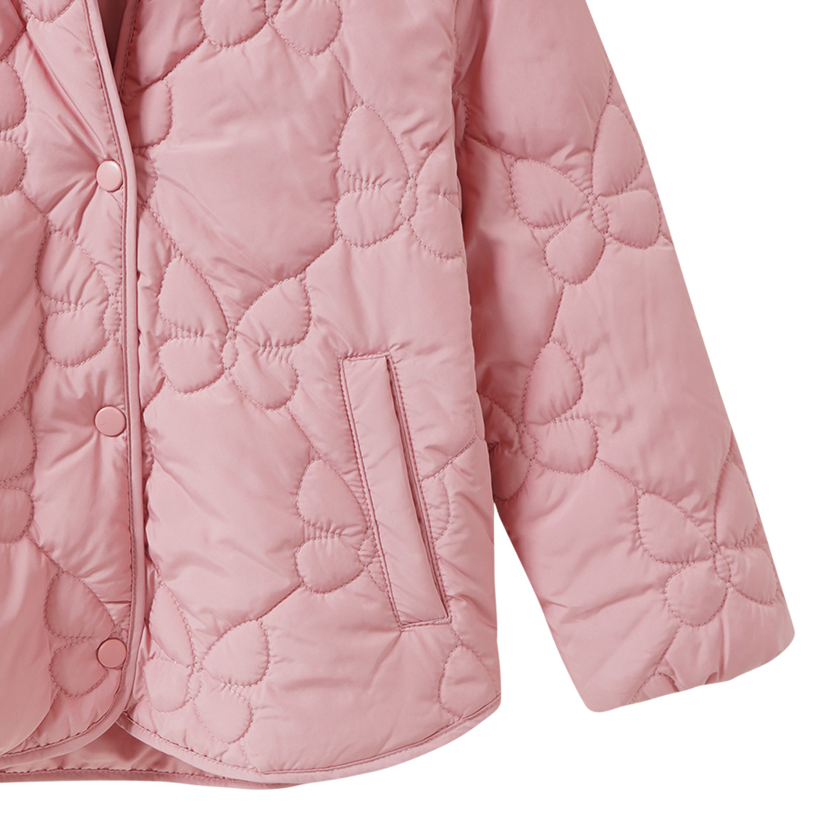 Mädchen Steppjacke mit Kapuze