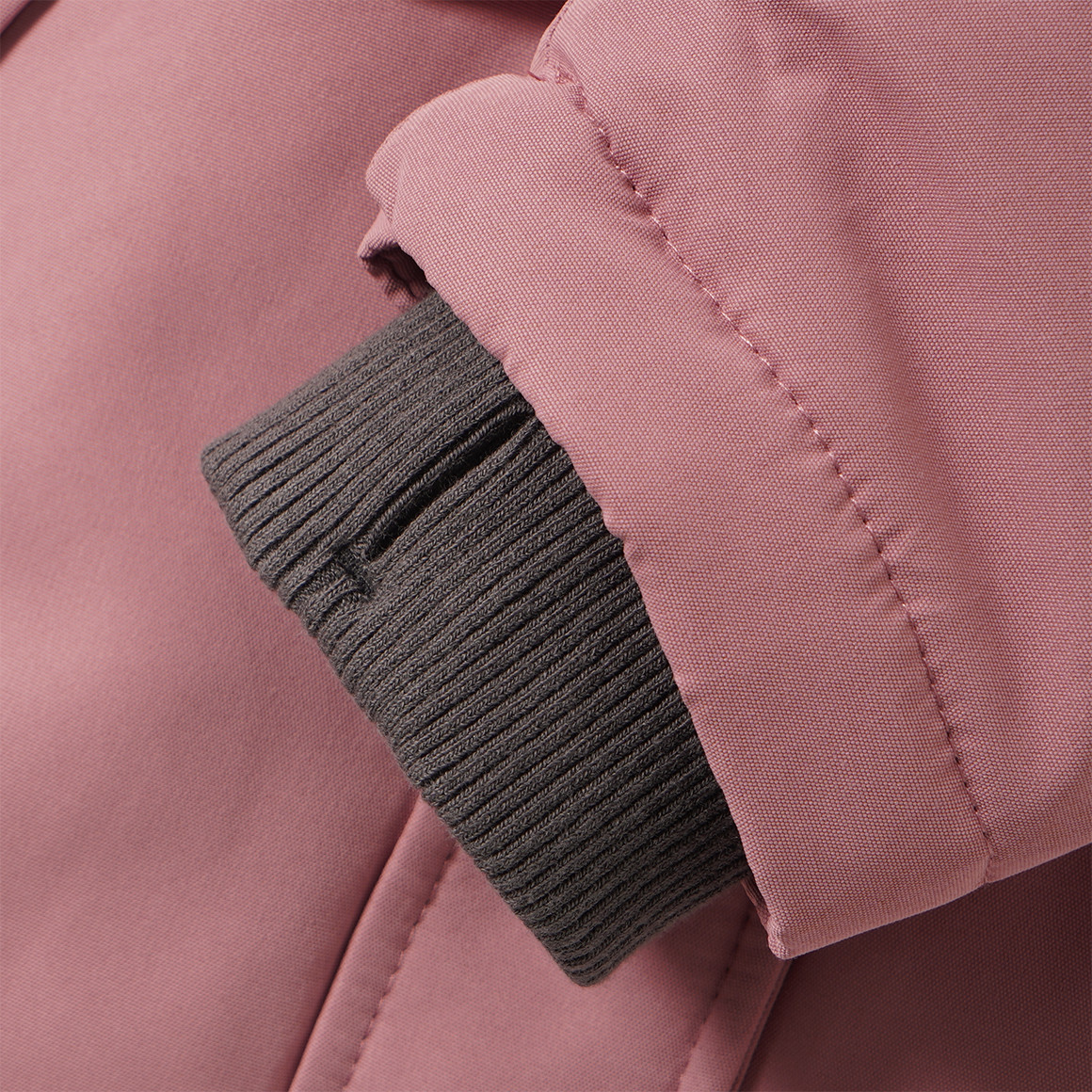Mädchen Parka mit Fellimitat