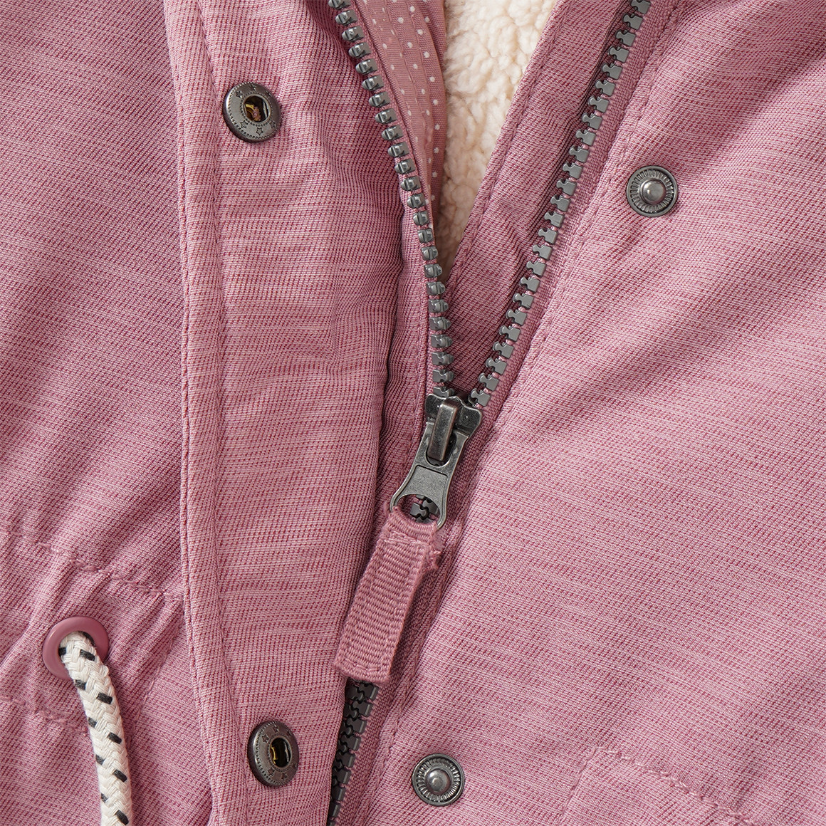 Mädchen Parka mit Plüschfutter