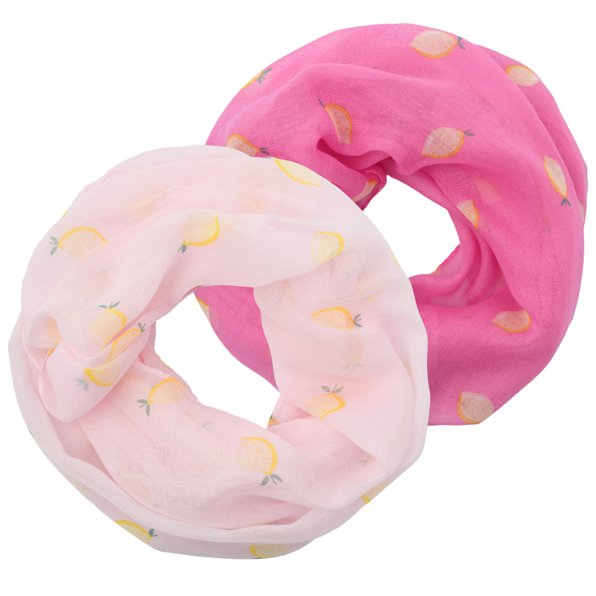 2 Mädchen Rundschals im Set