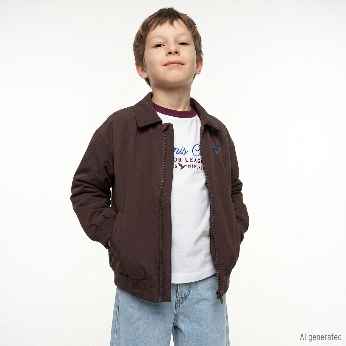Jungen T-Shirt im Retro-Look