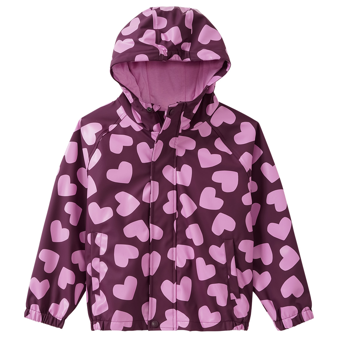 Mädchen Regenjacke mit Beschichtung