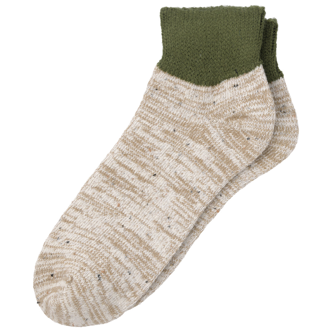 1 Paar Herren Wadenwärmer mit Strickmuster
