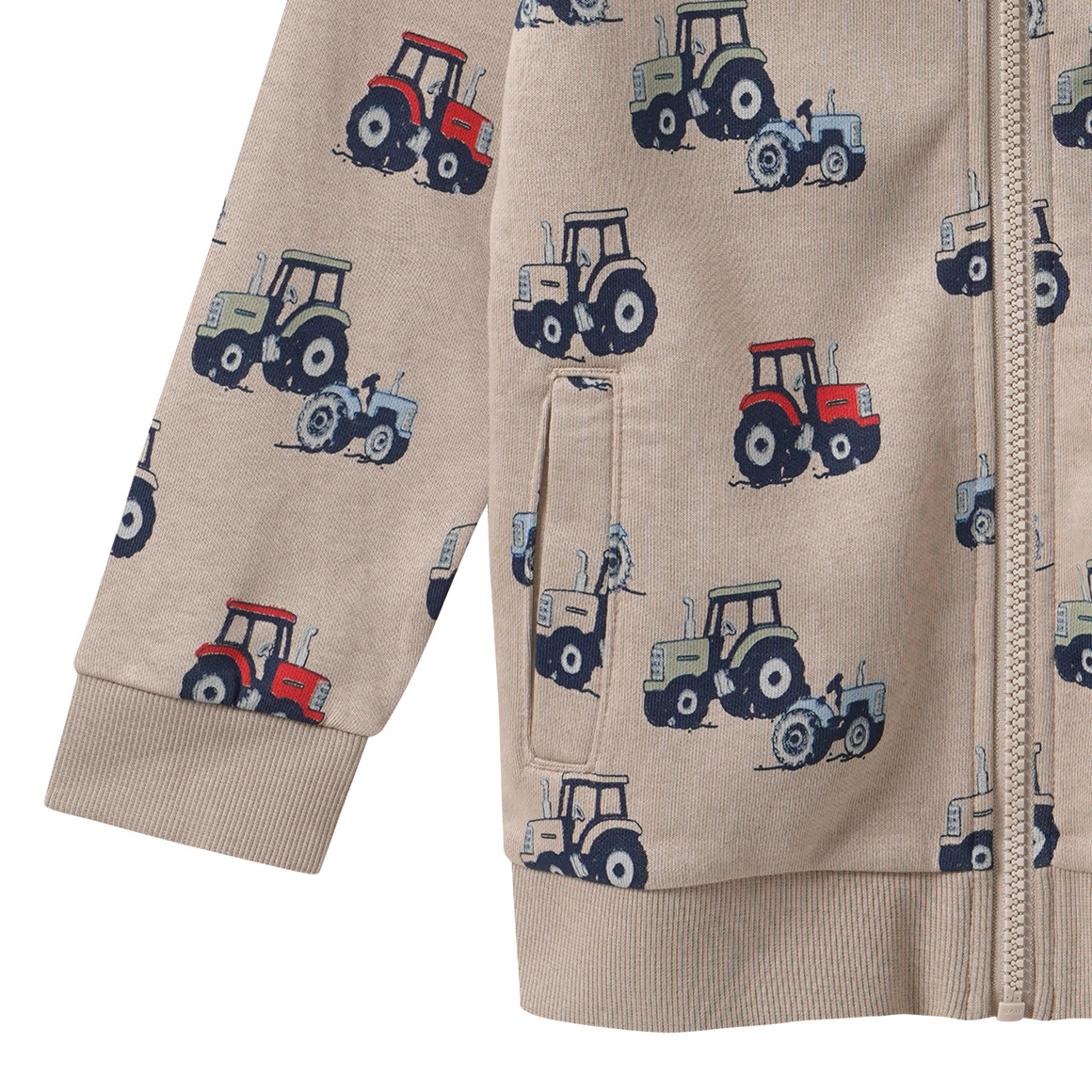 Jungen Sweatjacke mit Kapuze