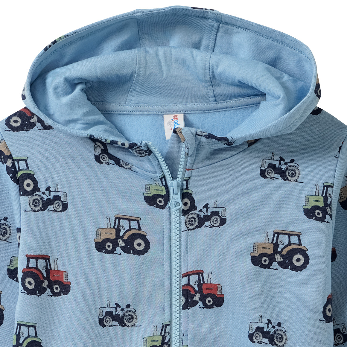 Jungen Sweatjacke mit Kapuze