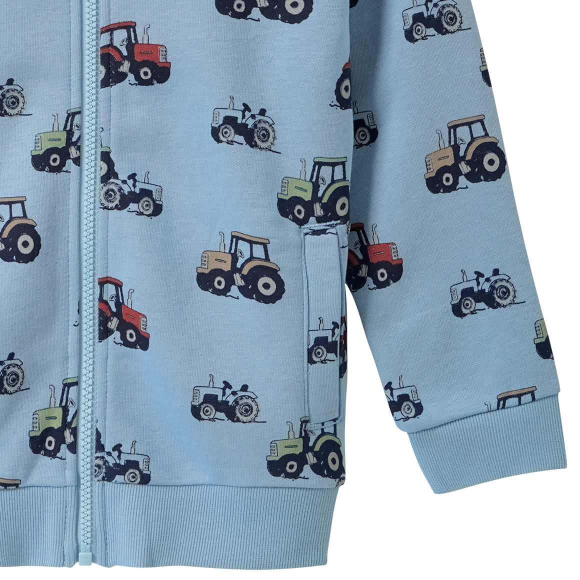 Jungen Sweatjacke mit Kapuze
