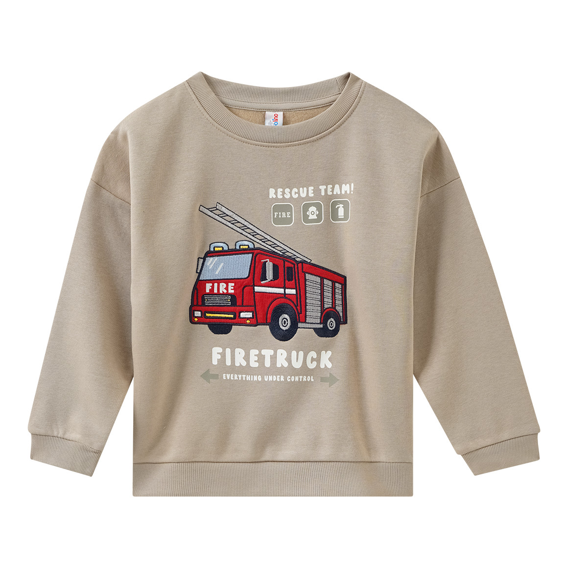 Jungen Sweatshirt mit Applikation