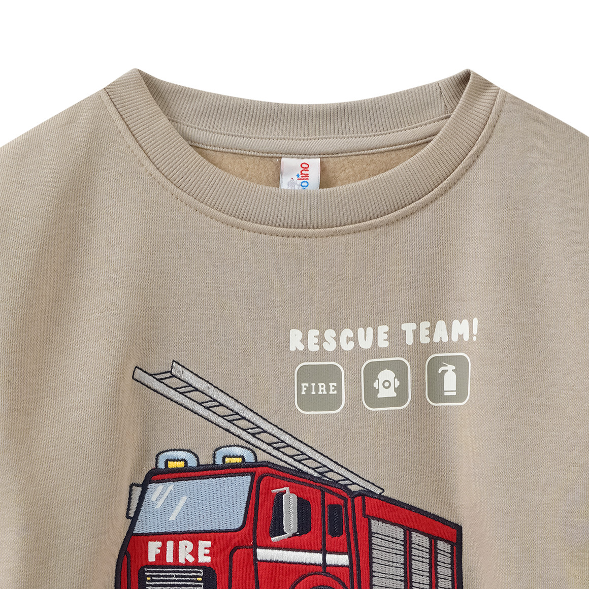Jungen Sweatshirt mit Applikation