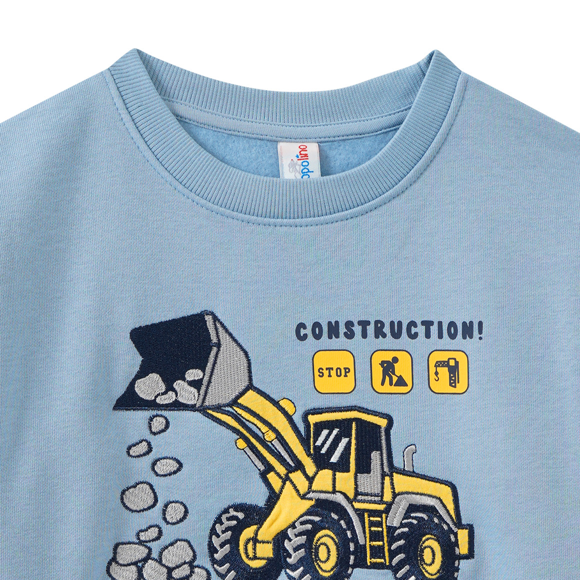 Jungen Sweatshirt mit Applikation