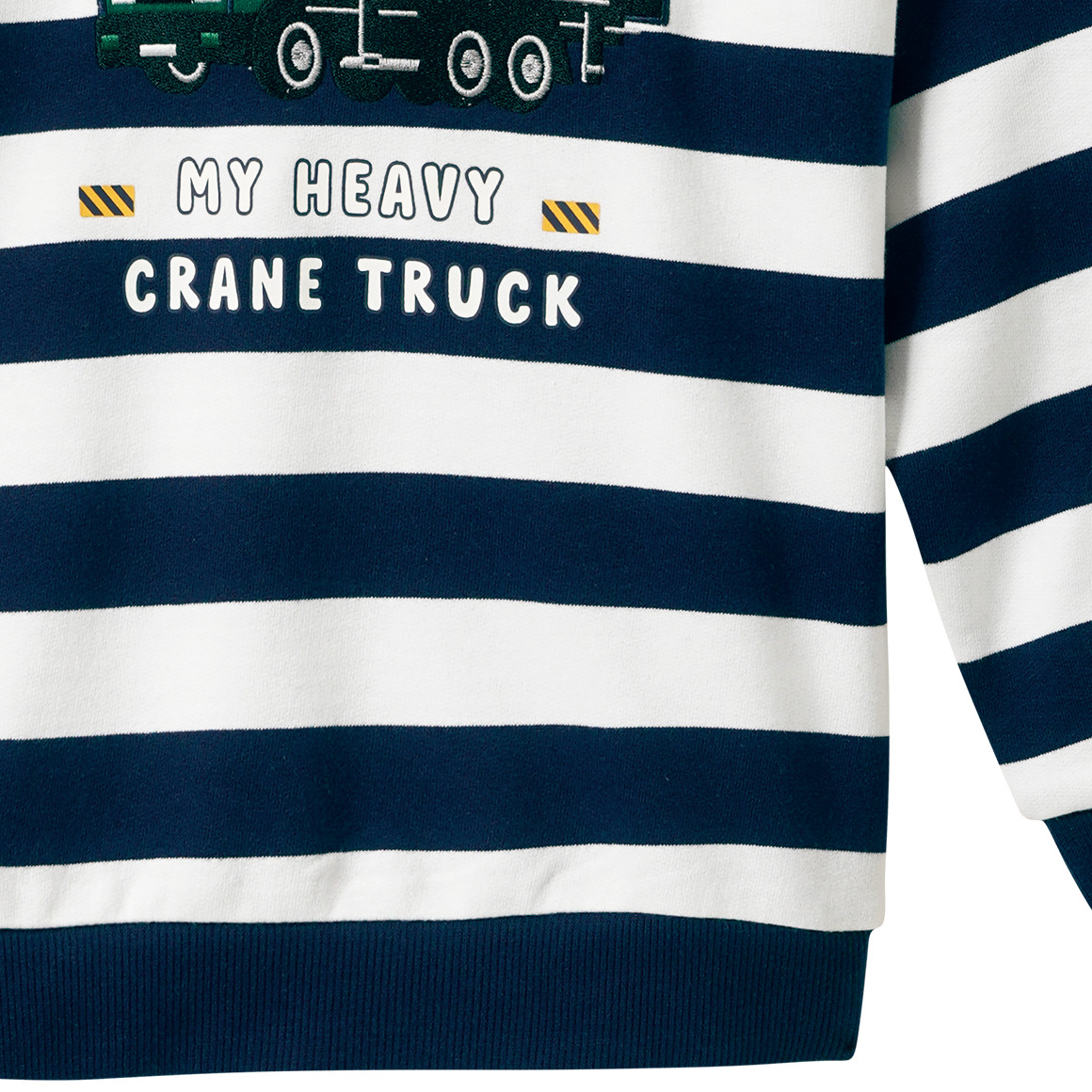 Jungen Sweatshirt mit Applikation