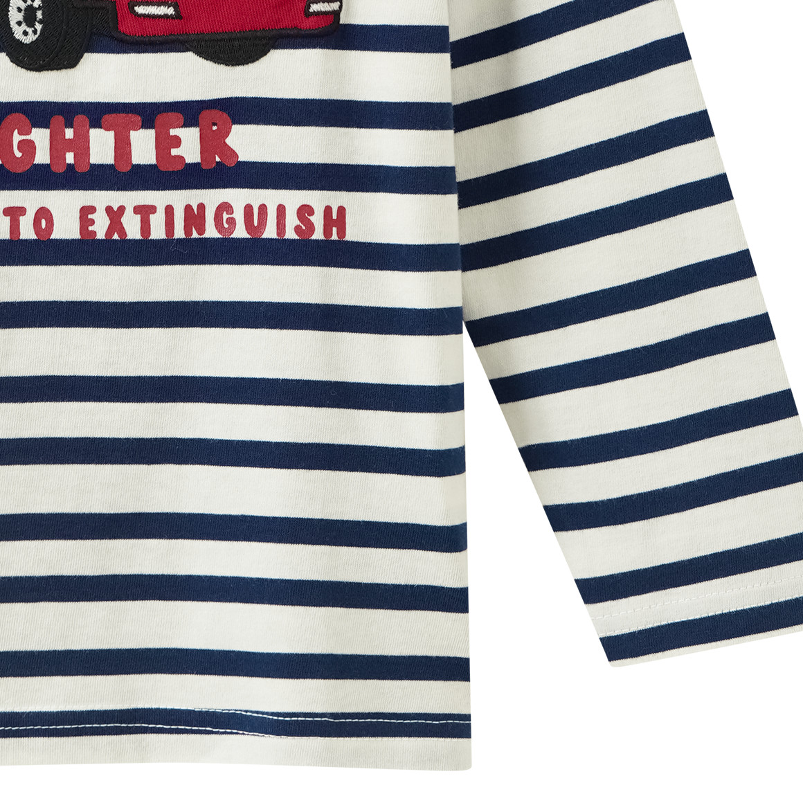 Jungen Langarmshirt mit Applikation