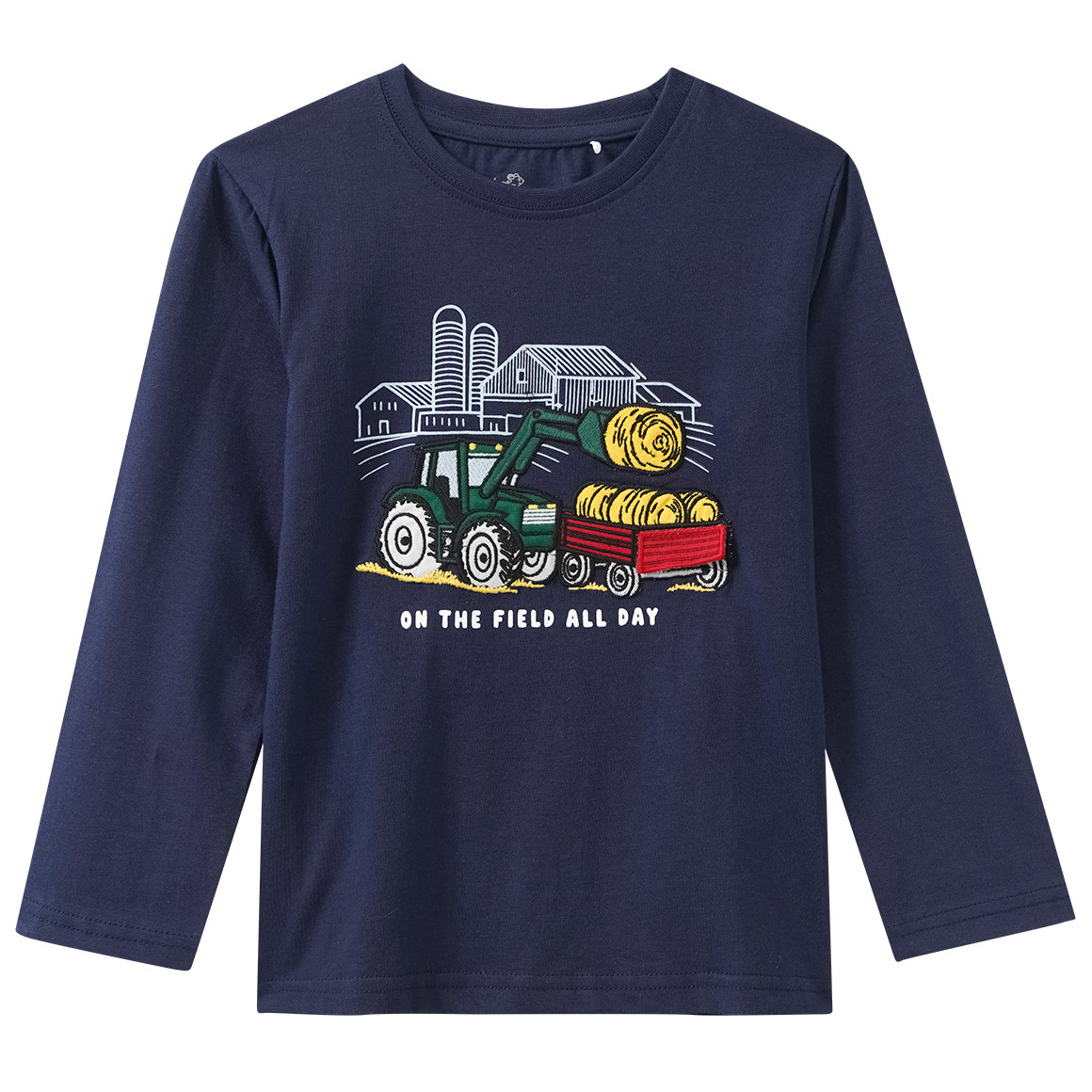 Jungen Langarmshirt mit Applikation